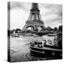 Paris sur Seine Collection - Vedettes de Paris VI-Philippe Hugonnard-Stretched Canvas