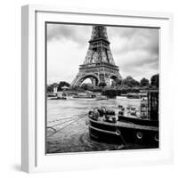 Paris sur Seine Collection - Vedettes de Paris VI-Philippe Hugonnard-Framed Photographic Print