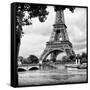 Paris sur Seine Collection - Vedettes de Paris VIII-Philippe Hugonnard-Framed Stretched Canvas