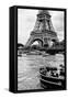 Paris sur Seine Collection - Vedettes de Paris-Philippe Hugonnard-Framed Stretched Canvas