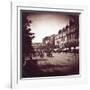 Paris, the Boulevard Montmartre under the Second Empire-Leon, Levy et Fils-Framed Photographic Print