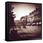 Paris, the Boulevard Montmartre under the Second Empire-Leon, Levy et Fils-Framed Stretched Canvas