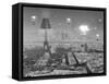 Paris the City of Lights-Thomas Barbey-Framed Stretched Canvas