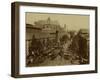 Paris, The Halles and the Pavillon Baltard-Brothers Neurdein-Framed Photographic Print