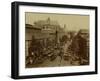 Paris, The Halles and the Pavillon Baltard-Brothers Neurdein-Framed Photographic Print