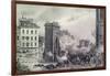 Paris. the July Revolution of 1830, 1830-null-Framed Giclee Print