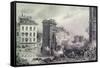 Paris. the July Revolution of 1830, 1830-null-Framed Stretched Canvas