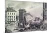 Paris. the July Revolution of 1830, 1830-null-Mounted Giclee Print