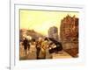 Paris, the Quai St Michel, C.1888-Childe Hassam-Framed Giclee Print