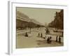 Paris, The Tuileries Garden-Brothers Neurdein-Framed Photographic Print