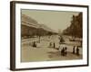 Paris, The Tuileries Garden-Brothers Neurdein-Framed Photographic Print