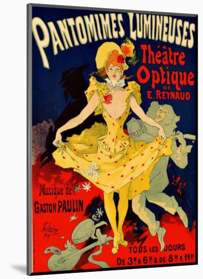 Paris Theatre Optique-null-Mounted Giclee Print