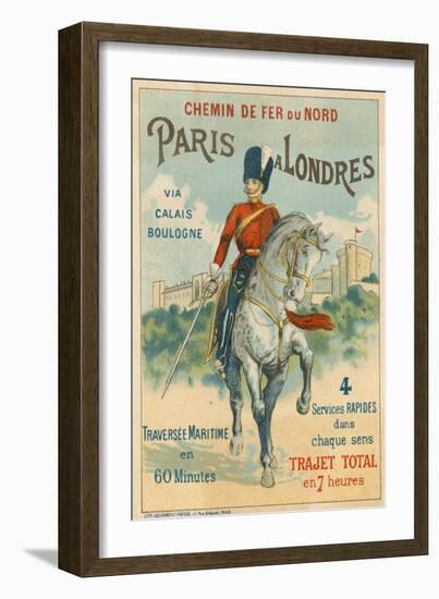 Paris to London-null-Framed Giclee Print