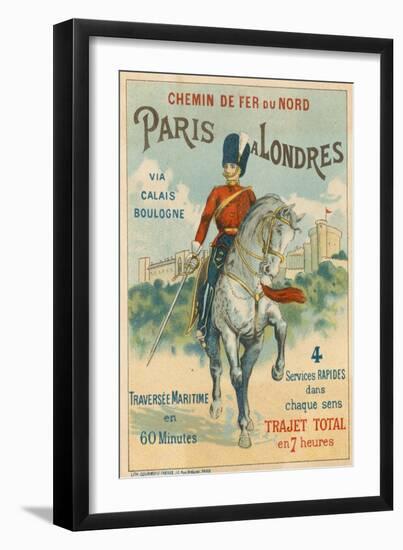 Paris to London-null-Framed Giclee Print
