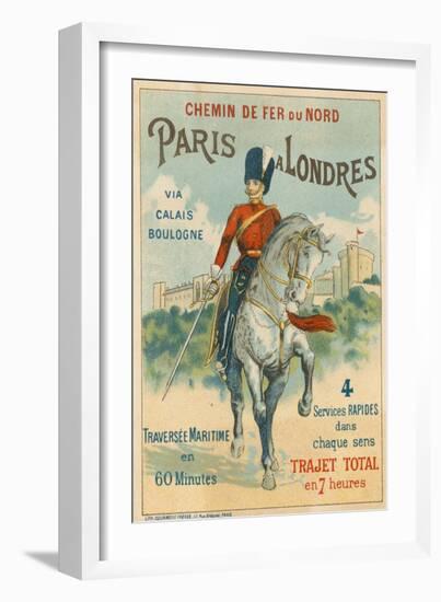 Paris to London-null-Framed Giclee Print