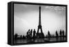 Paris Tour 6-David Innes-Framed Stretched Canvas