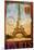 Paris Tour Eiffel Tower, Trocadero-Chris Vest-Mounted Premium Giclee Print