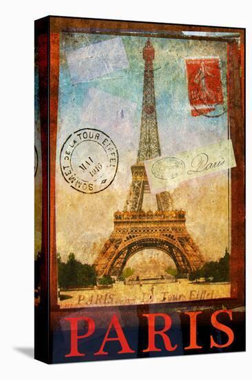 Paris Tour Eiffel Tower, Trocadero-Chris Vest-Stretched Canvas