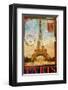 Paris Tour Eiffel Tower, Trocadero-Chris Vest-Framed Art Print