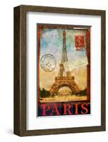 Paris Tour Eiffel Tower, Trocadero-Chris Vest-Framed Art Print