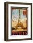 Paris Tour Eiffel Tower, Trocadero-Chris Vest-Framed Art Print