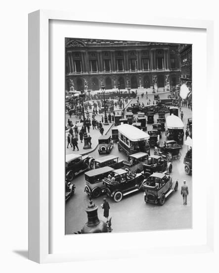 Paris Traffic Hell-null-Framed Photographic Print