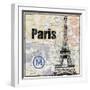 Paris Train-Lauren Gibbons-Framed Art Print