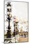 Paris Travel - In the Style of Oil Painting-Philippe Hugonnard-Mounted Giclee Print