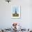 Paris Travel Poster-Michael Jon Watt-Framed Giclee Print displayed on a wall