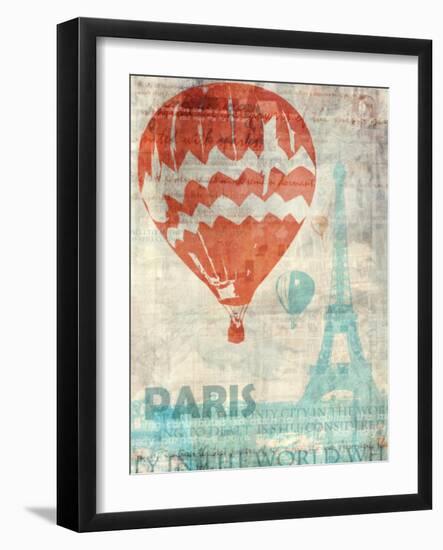 Paris Travel-Ken Roko-Framed Art Print