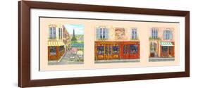 Paris Triptych A-Vessela G.-Framed Giclee Print