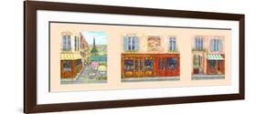 Paris Triptych A-Vessela G.-Framed Giclee Print