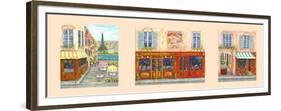Paris Triptych A-Vessela G.-Framed Giclee Print
