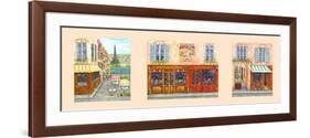 Paris Triptych A-Vessela G.-Framed Giclee Print