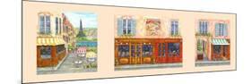 Paris Triptych A-Vessela G.-Mounted Giclee Print