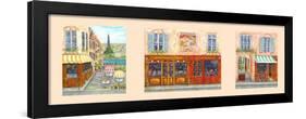 Paris Triptych A-Vessela G.-Framed Premium Giclee Print