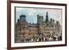 Paris Universal Exhibition of 1889 : City Hall in Paris-French School-Framed Giclee Print