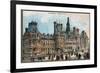 Paris Universal Exhibition of 1889 : City Hall in Paris-French School-Framed Giclee Print