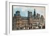 Paris Universal Exhibition of 1889 : City Hall in Paris-French School-Framed Giclee Print