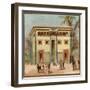 Paris Universal Exhibition of 1889 : Egyptian House-French School-Framed Giclee Print