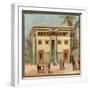 Paris Universal Exhibition of 1889 : Egyptian House-French School-Framed Giclee Print