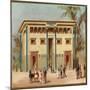 Paris Universal Exhibition of 1889 : Egyptian House-French School-Mounted Giclee Print