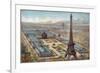 Paris Universal Exhibition of 1889 : Eiffel Tower-French School-Framed Giclee Print