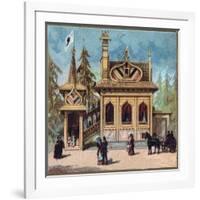 Paris Universal Exhibition of 1889 : Russian Residence-French School-Framed Giclee Print