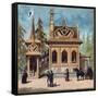 Paris Universal Exhibition of 1889 : Russian Residence-French School-Framed Stretched Canvas