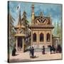 Paris Universal Exhibition of 1889 : Russian Residence-French School-Stretched Canvas