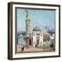 Paris Universal Exhibition of 1889 : The arab mosque-French School-Framed Giclee Print