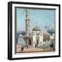 Paris Universal Exhibition of 1889 : The arab mosque-French School-Framed Giclee Print