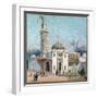 Paris Universal Exhibition of 1889 : The arab mosque-French School-Framed Giclee Print