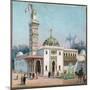 Paris Universal Exhibition of 1889 : The arab mosque-French School-Mounted Giclee Print